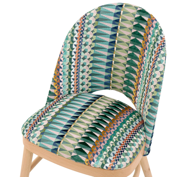 Ella Chair upholstered in Veurne from Margo Selby
