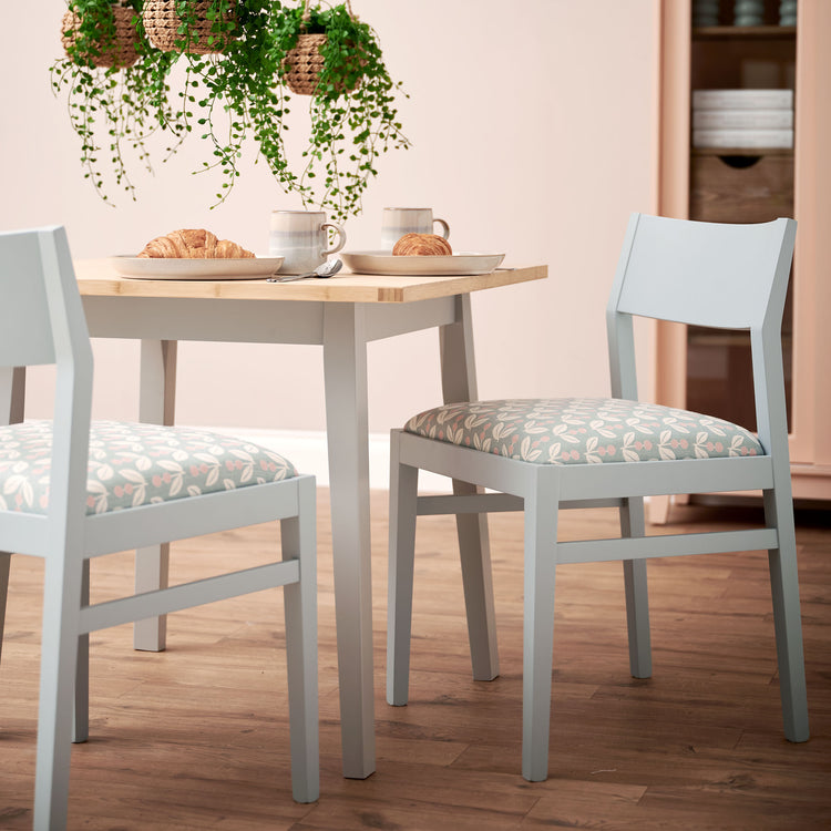 James Chair upholstered in Cherry Sprig from Mimi Pickard