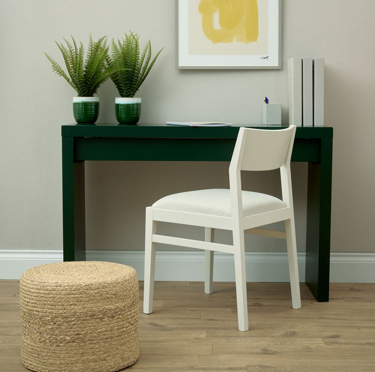 James Chair upholstered in Scribble from Warwick