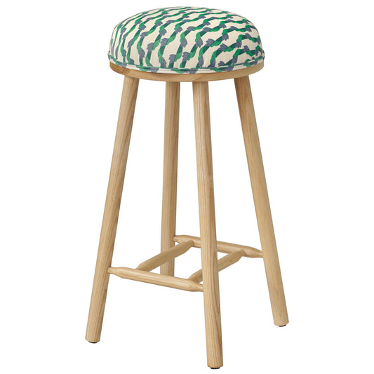 Turner Counter Stool upholstered in Botany from Fermoie.