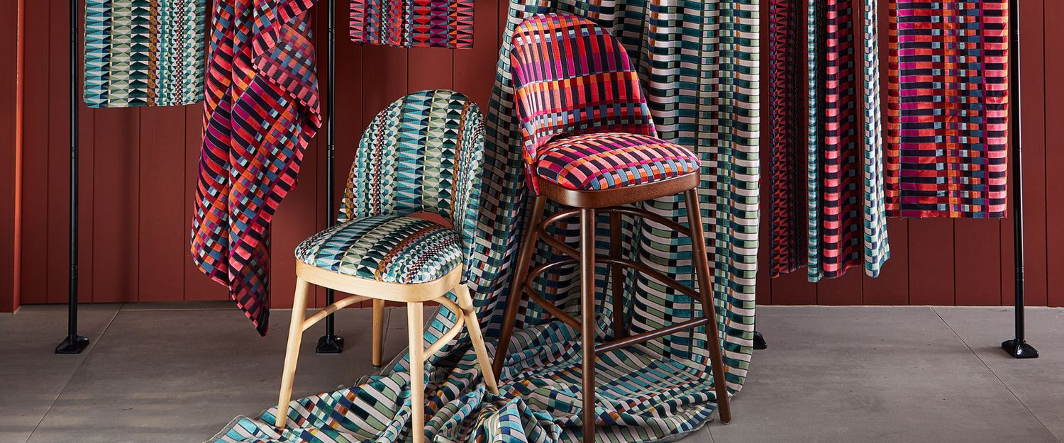 Margo Selby Moulin Ella Bar Stool & Ella Chair