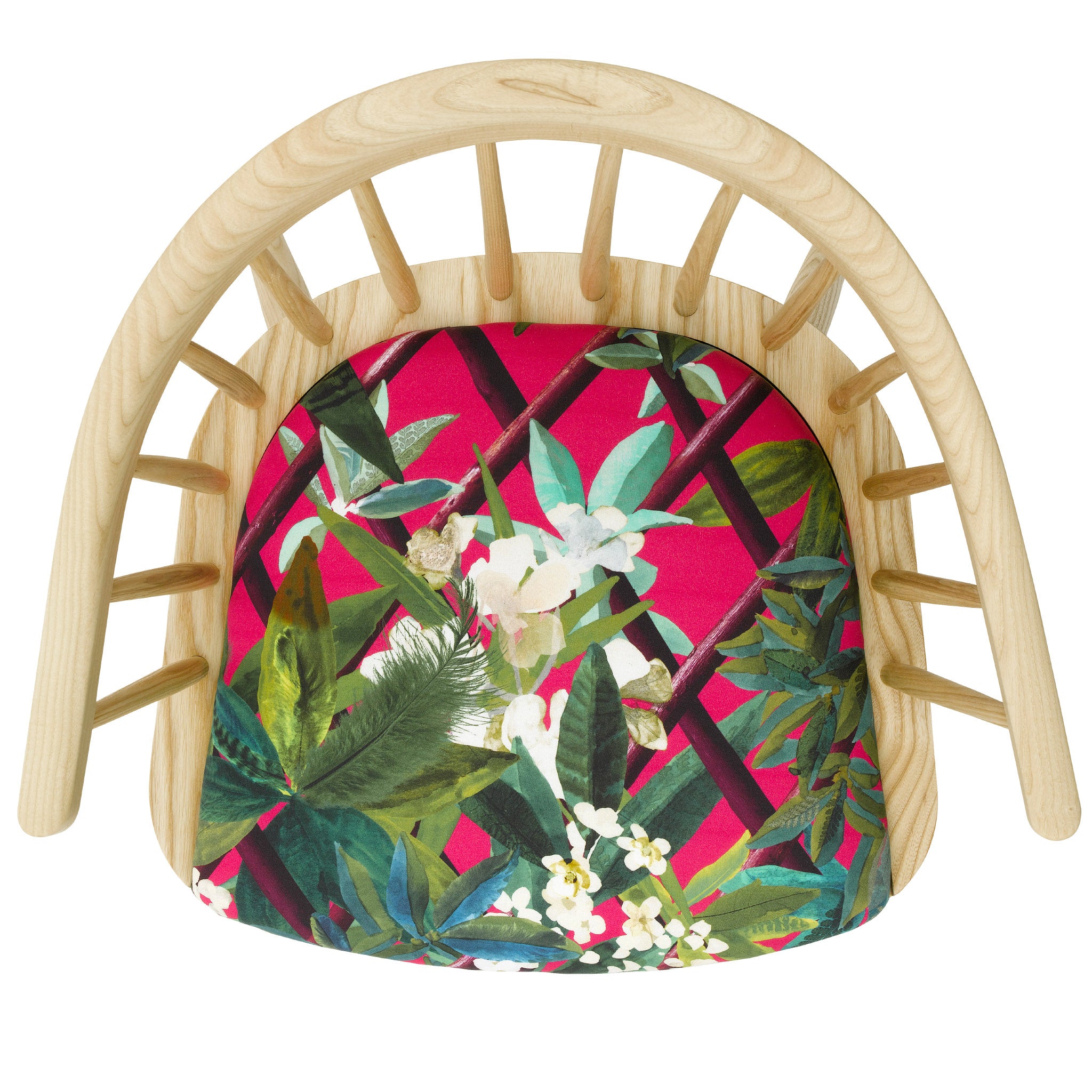 Darwin Modern Windsor Upholstered in Canopy by Christian Lacroix