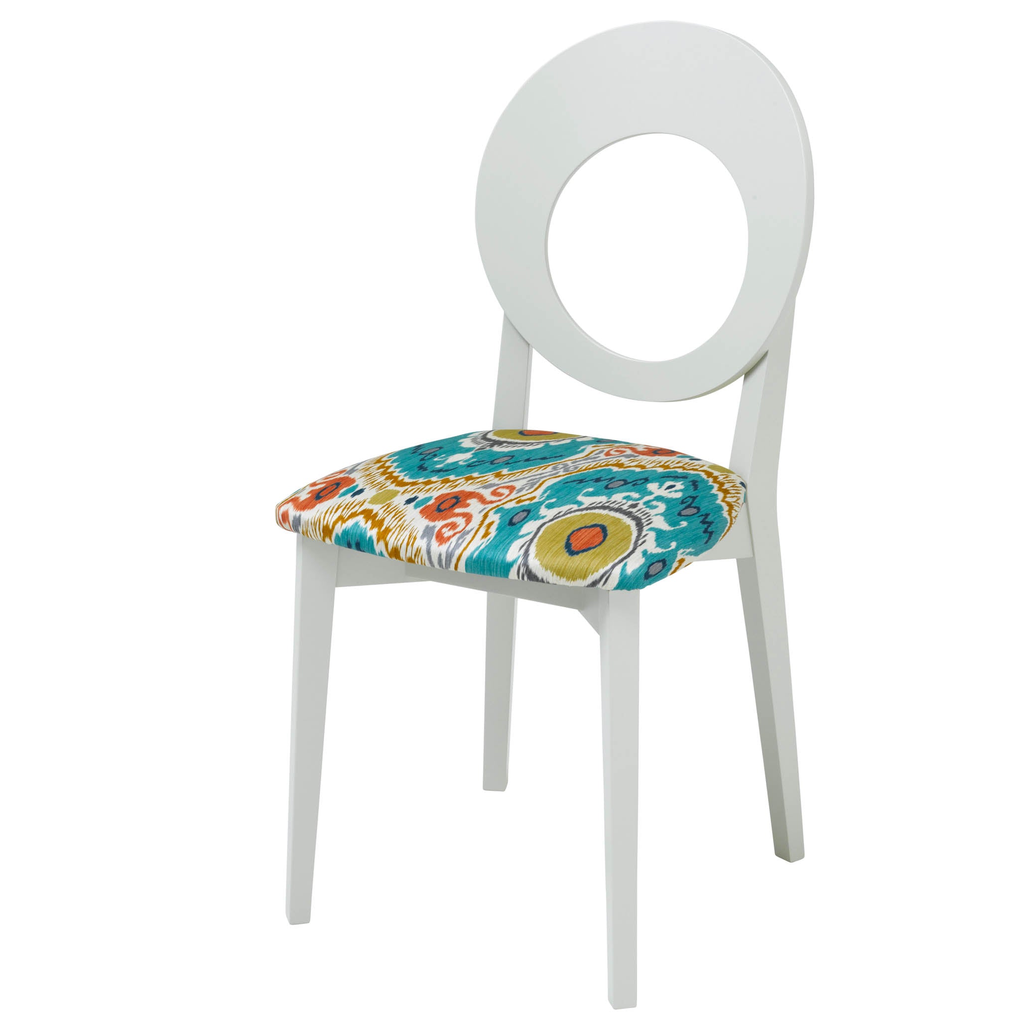 Chloe Dining Chair upholstered in Niyali from Sanderson