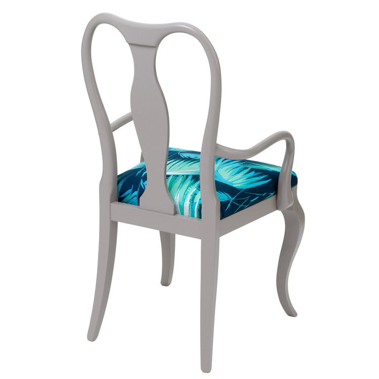 Marco Chair upholstered in Matthew Williamson Tropicana
